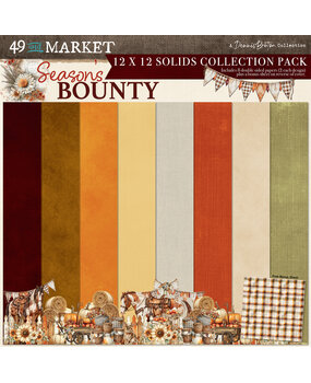 49 and Market PRE-ORDER Season's Bounty 12x12 Inch Solids Collection Pack (DSB-38514)
