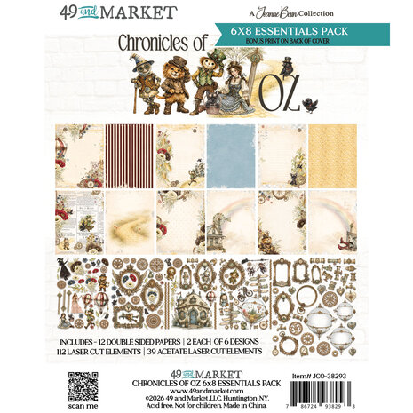 49 and Market PRE-ORDER Chronicles of Oz 6x8 Inch Collection Pack (JCO-38293) 49 and Market PRE-ORDER Chronicles of Oz 6x8 Inch Collection Pack (JCO-38293)