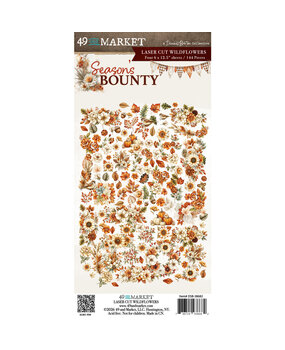 49 and Market PRE-ORDER Season's Bounty Laser Cut Wildflowers (DSB-38682)
