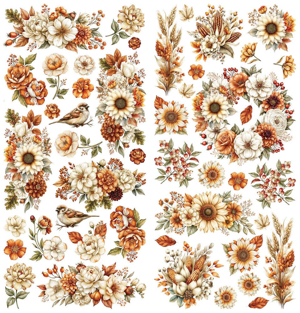 49 and Market PRE-ORDER Season's Bounty Laser Cut Wildflowers (DSB-38682)