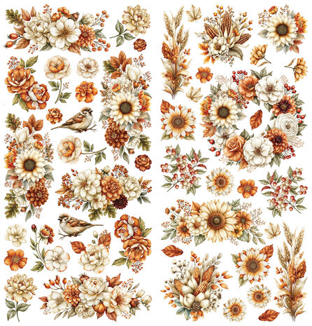 49 and Market PRE-ORDER Season's Bounty Laser Cut Wildflowers (DSB-38682)