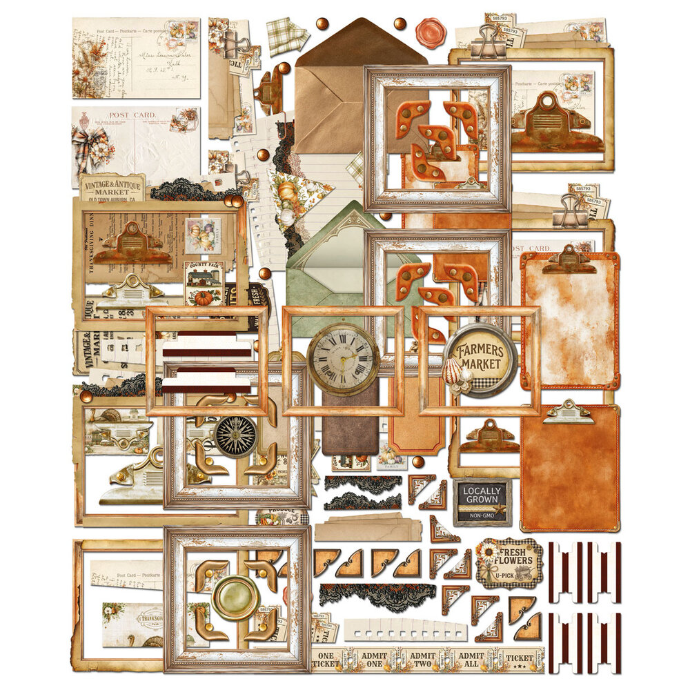 49 and Market PRE-ORDER Season's Bounty Ephemera (DSB-38699)