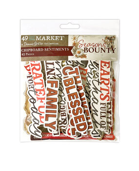 49 and Market PRE-ORDER Season's Bounty Chipboard Set (DSB-38712)