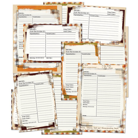 49 and Market PRE-ORDER Season's Bounty Recipe Cards (DSB-38729) 49 and Market PRE-ORDER Season's Bounty Recipe Cards (DSB-38729)