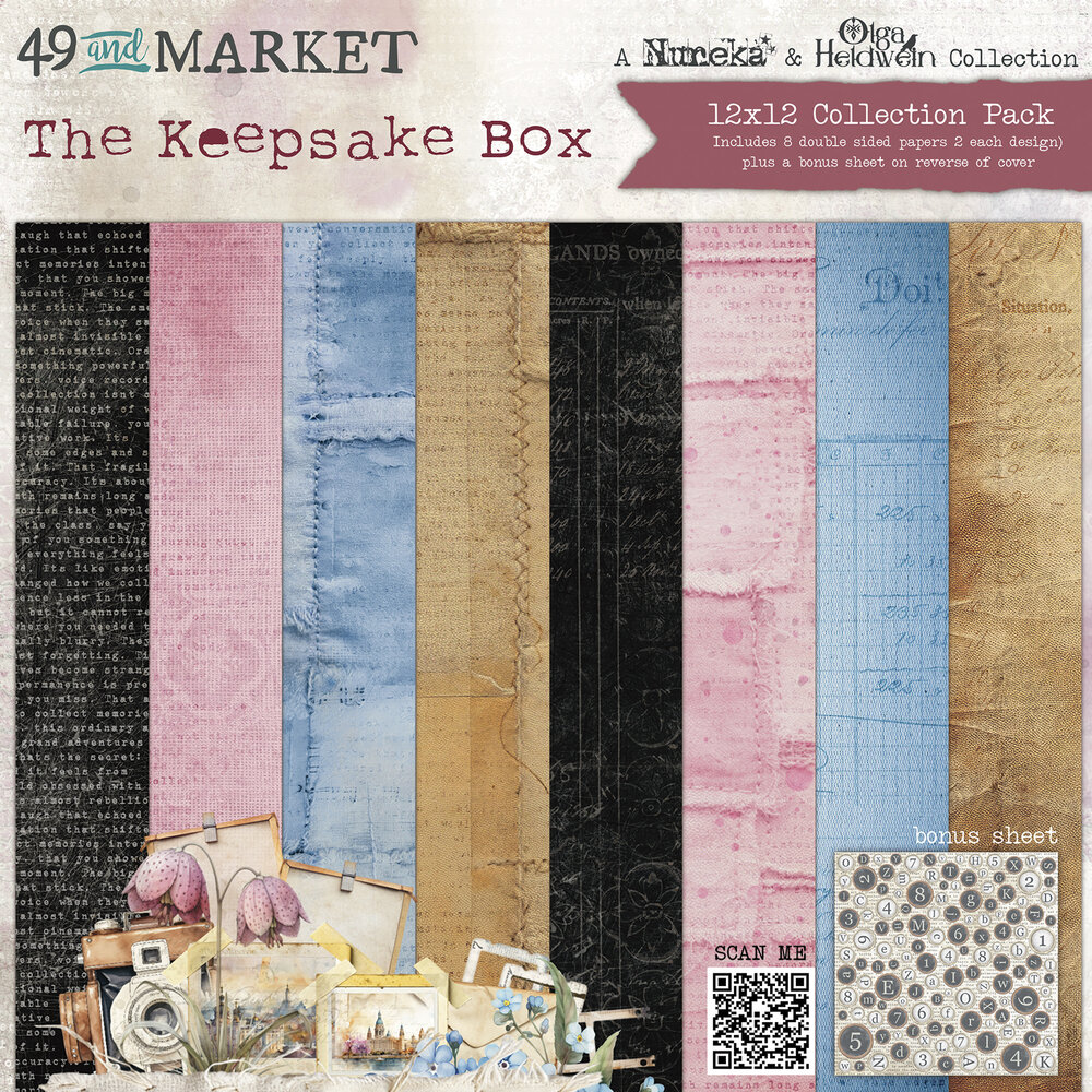 49 and Market PRE-ORDER The Keepsake Box 12x12 Inch Solids Collection Pack (TKB-37753) 49 and Market PRE-ORDER The Keepsake Box 12x12 Inch Solids Collection Pack (TKB-37753)