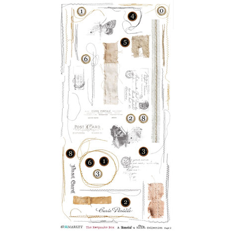 49 and Market PRE-ORDER The Keepsake Box 6x12 Inch Essential Rub-on Transfer Set (TKB-37906) 49 and Market PRE-ORDER The Keepsake Box 6x12 Inch Essential Rub-on Transfer Set (TKB-37906)