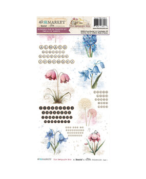 49 and Market The Keepsake Box 6x12 Inch Blendable Rub-on Transfer Set (TKB-37913) 49 and Market The Keepsake Box 6x12 Inch Blendable Rub-on Transfer Set (TKB-37913)