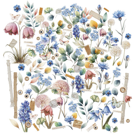 49 and Market PRE-ORDER The Keepsake Box Laser Cut Wildflowers (TKB-37937) 49 and Market PRE-ORDER The Keepsake Box Laser Cut Wildflowers (TKB-37937)