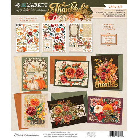 49 and Market PRE-ORDER All-In-One Card Kit Thankful with Gold Foil (AIO-38743) 49 and Market PRE-ORDER All-In-One Card Kit Thankful with Gold Foil (AIO-38743)