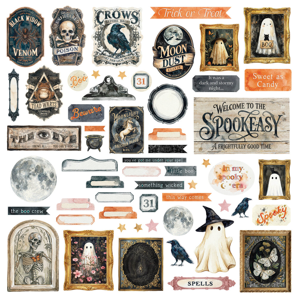 49 and Market PRE-ORDER All-In-One Card Kit October Moon (AIO-38019)