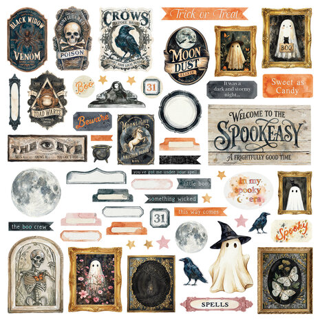 49 and Market PRE-ORDER All-In-One Card Kit October Moon (AIO-38019)
