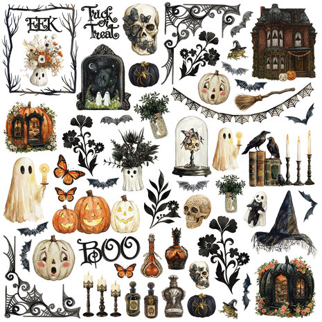 49 and Market PRE-ORDER All-In-One Card Kit October Moon (AIO-38019)