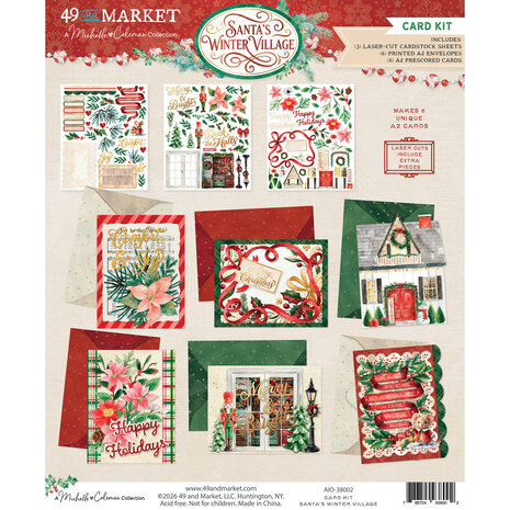 49 and Market PRE-ORDER All-In-One Card Kit Santa's Winter Village (AIO-38002) 49 and Market PRE-ORDER All-In-One Card Kit Santa's Winter Village (AIO-38002)