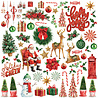 49 and Market PRE-ORDER All-In-One Card Kit Santa's Winter Village (AIO-38026)