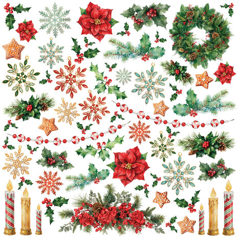 49 and Market PRE-ORDER All-In-One Card Kit Santa's Winter Village (AIO-38026)