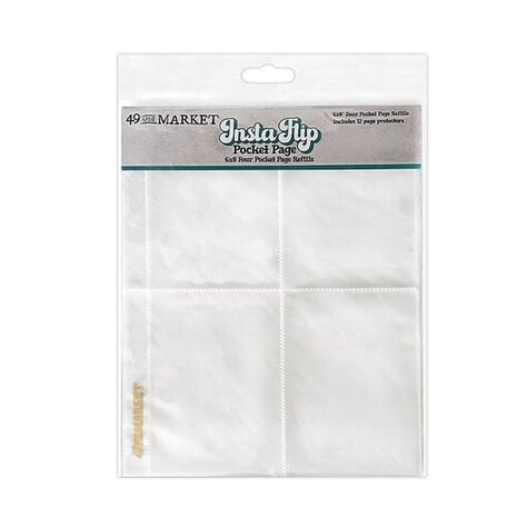 49 and Market PRE-ORDER InstaFlip Pocket Page Refills 4 Pockets (IFP-38262) 49 and Market PRE-ORDER InstaFlip Pocket Page Refills 4 Pockets (IFP-38262)