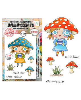 AALL and Create Fall into Fall Clear Stamp Set A7 Sportacular (AALL-TP-1514)