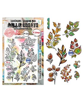 AALL and Create Merveilles d’Automne Clear Stamp Set A6 Belle Nature (AALL-TP-1526) AALL and Create Merveilles d’Automne Clear Stamp Set A6 Belle Nature (AALL-TP-1526)