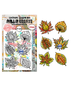 AALL and Create Merveilles d’Automne Clear Stamp Set A6 Tombent Les Feuilles (AALL-TP-1528) AALL and Create Merveilles d’Automne Clear Stamp Set A6 Tombent Les Feuilles (AALL-TP-1528)