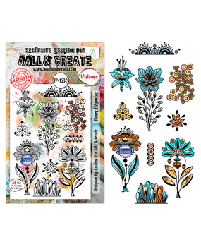 AALL and Create Merveilles d’Automne Clear Stamp Set A6 Fleurs Élégantes (AALL-TP-1530) AALL and Create Merveilles d’Automne Clear Stamp Set A6 Fleurs Élégantes (AALL-TP-1530)