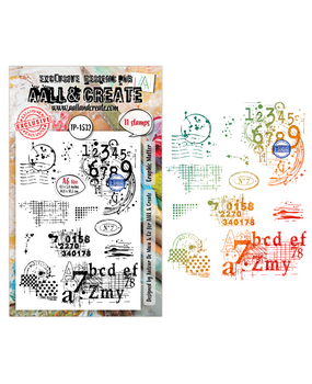 AALL and Create Universe of Patterns Clear Stamp Set A6 Graphic Matter (AALL-TP-1532) AALL and Create Universe of Patterns Clear Stamp Set A6 Graphic Matter (AALL-TP-1532)