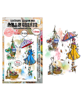 AALL and Create Dreams in Velvet Clear Stamp Set A6 Autumn Dreamer (AALL-TP-1538)