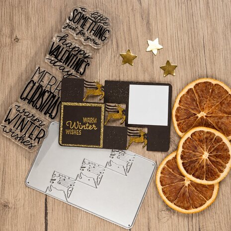 Vaessen Creative Triple Step Card Collection Stamp & Dies Winter & Valentijn (KTC001) Vaessen Creative Triple Step Card Collection Stamp & Dies Winter & Valentijn (KTC001)