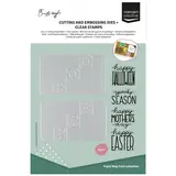 Vaessen Creative Triple Step Card Collection Stamp & Dies Pasen & Halloween (KTC003)