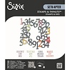 Sizzix Seth Apter Clear Stamps with Framelits Recount (667214) Sizzix Seth Apter Clear Stamps with Framelits Recount (667214)