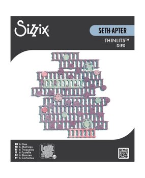 Sizzix Seth Apter Thinlits Die Set Stackers (667230) Sizzix Seth Apter Thinlits Die Set Stackers (667230)