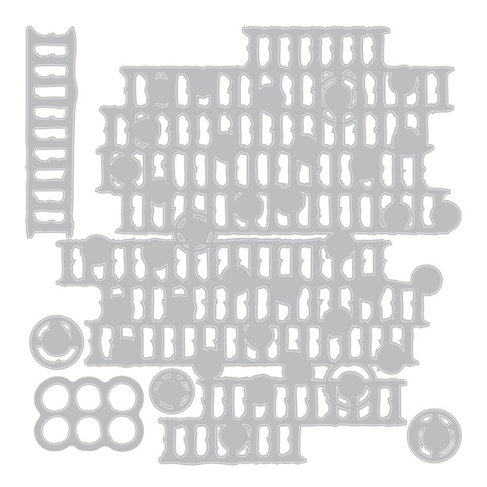 Sizzix Seth Apter Thinlits Die Set Stackers (667230) Sizzix Seth Apter Thinlits Die Set Stackers (667230)
