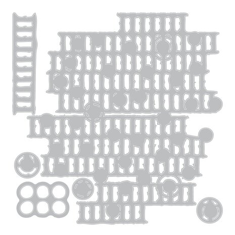 Sizzix Seth Apter Thinlits Die Set Stackers (667230) Sizzix Seth Apter Thinlits Die Set Stackers (667230)