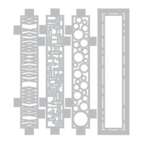 Sizzix Seth Apter Thinlits Die Set Sockets #1 (667232) Sizzix Seth Apter Thinlits Die Set Sockets #1 (667232)