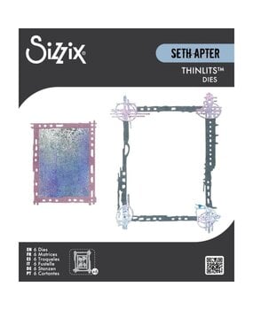 Sizzix Seth Apter Thinlits Die Set Framed (667233) Sizzix Seth Apter Thinlits Die Set Framed (667233)