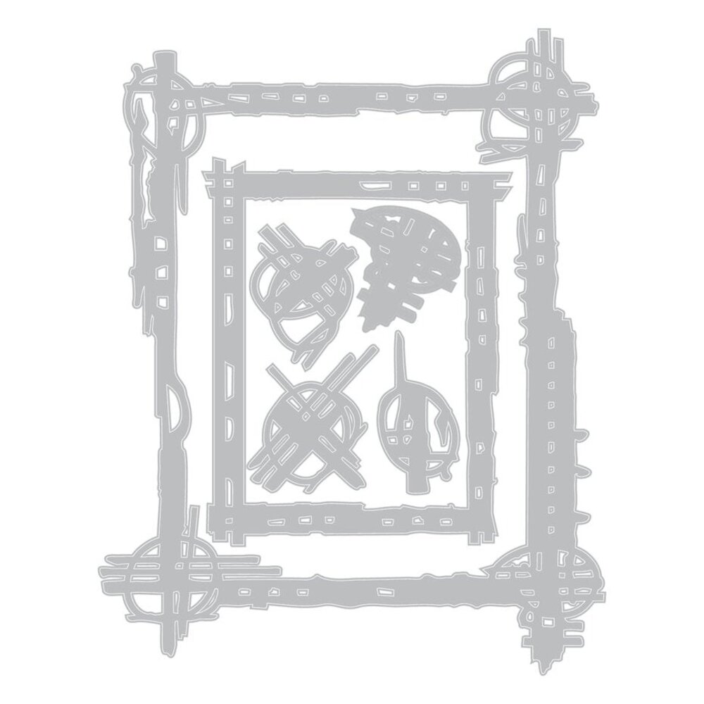 Sizzix Seth Apter Thinlits Die Set Framed (667233) Sizzix Seth Apter Thinlits Die Set Framed (667233)