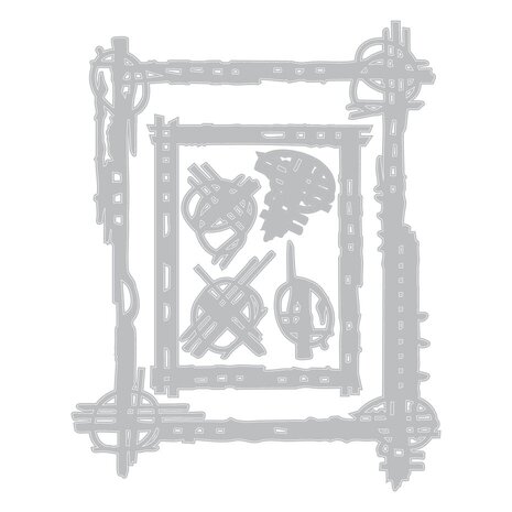 Sizzix Seth Apter Thinlits Die Set Framed (667233) Sizzix Seth Apter Thinlits Die Set Framed (667233)