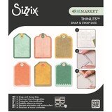Sizzix 49 and Market Thinlits Die Set Snap and Swap Mini Tags (667206)