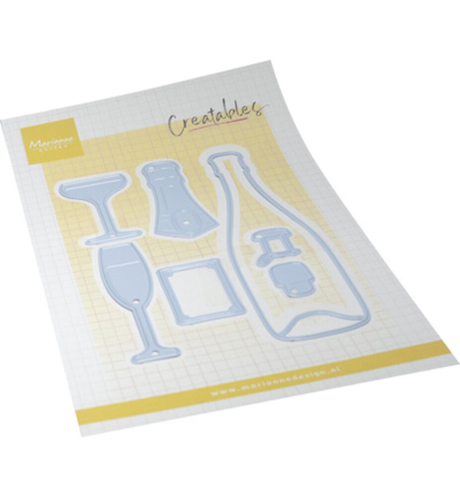 Marianne Design PRE-ORDER Creatables Champagne (LR0987) Marianne Design PRE-ORDER Creatables Champagne (LR0987)
