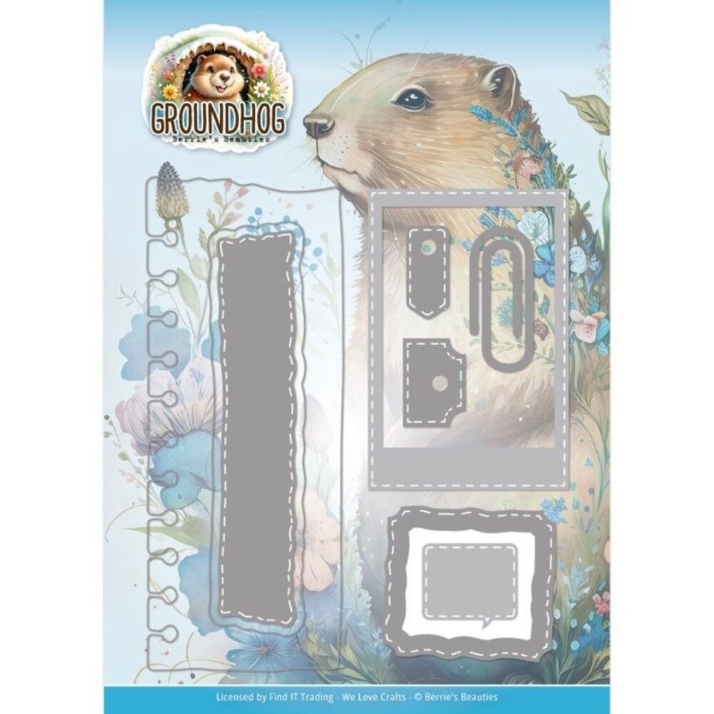 Berrie's Beauties Groundhog Dies Groundhog Notebook (BBD10139) Berrie's Beauties Groundhog Dies Groundhog Notebook (BBD10139)