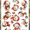 Berrie's Beauties Furry Christmas Friends 3D Push Out Christmas Funny Duck (SB11169) Berrie's Beauties Furry Christmas Friends 3D Push Out Christmas Funny Duck (SB11169)