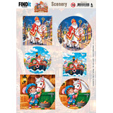 Berrie's Beauties Sinterklaasverhalen Scenery Push Out (BBSC10148)