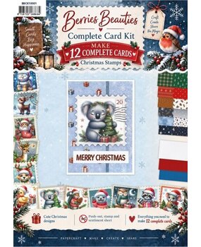 Berrie's Beauties Christmas Stamps Complete Card Kit (BBCK10001) Berrie's Beauties Christmas Stamps Complete Card Kit (BBCK10001)