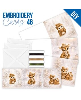 Find It Trading Stitch and Do Embroidery Cards Christmas Woodland Goods (STDOPP046) Find It Trading Stitch and Do Embroidery Cards Christmas Woodland Goods (STDOPP046)
