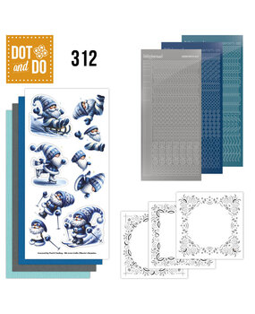 Find It Trading Dot and Do Blue Winter Gnomes (DODO312) Find It Trading Dot and Do Blue Winter Gnomes (DODO312)