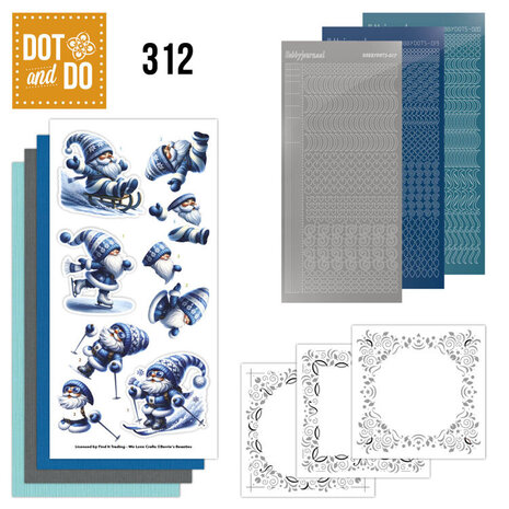 Find It Trading Dot and Do Blue Winter Gnomes (DODO312) Find It Trading Dot and Do Blue Winter Gnomes (DODO312)
