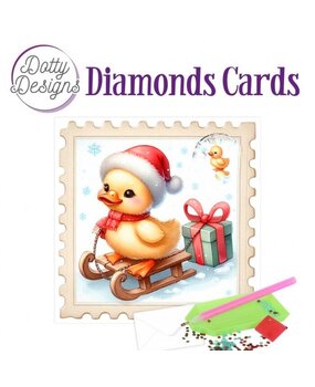 Find It Trading Diamond Cards Set Sledding Christmas Duckling (DDDC1231) Find It Trading Diamond Cards Set Sledding Christmas Duckling (DDDC1231)