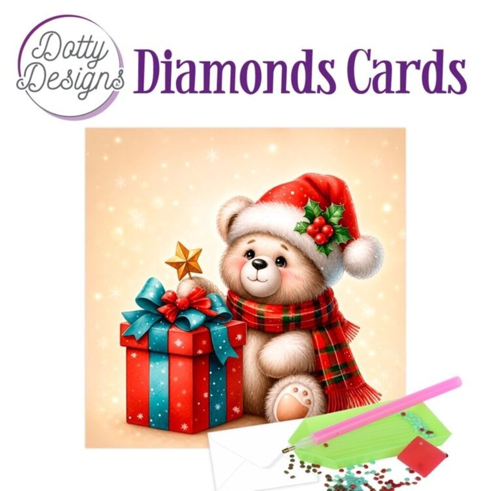 Find It Trading Diamond Cards Set Teddy Christmas (DDDC1233) Find It Trading Diamond Cards Set Teddy Christmas (DDDC1233)