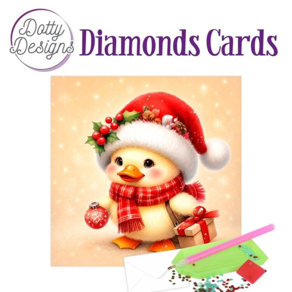 Find It Trading Diamond Cards Set Ducky Christmas (DDDC1234) Find It Trading Diamond Cards Set Ducky Christmas (DDDC1234)