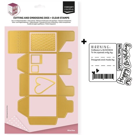 Vaessen Creative Stamp & Dies Verrassingsdoosje (3625-0020) Vaessen Creative Stamp & Dies Verrassingsdoosje (3625-0020)