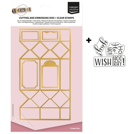 Vaessen Creative Stamp & Dies A4 Kerstcracker (3625-0021) Vaessen Creative Stamp & Dies A4 Kerstcracker (3625-0021)